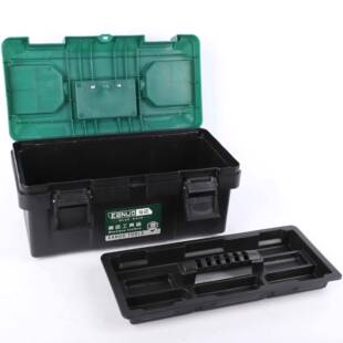 家用工具箱18寸双层手提工具箱多功能塑料工具箱箱子塑料超大收纳