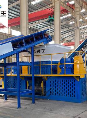 减速器外壳粉碎机厂家现货合金生铁撕碎机废汽缸水泵处理线