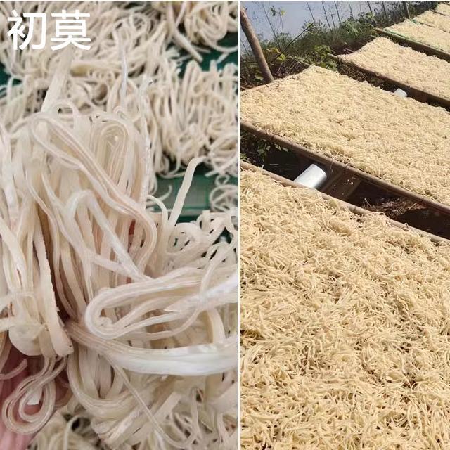 豆丝湖北麻城特产农家手工自制豆折黄豆豆皮子现做干豆丝