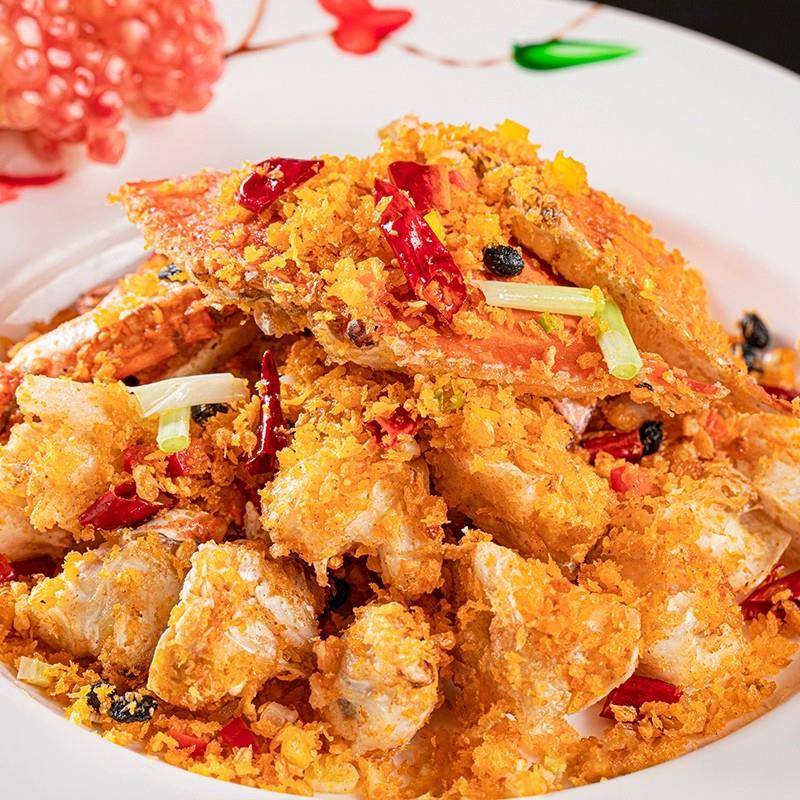 新品面包糠蒜头酥组合罐装避风塘炒料原材料家用油炸商用炒虾蟹调