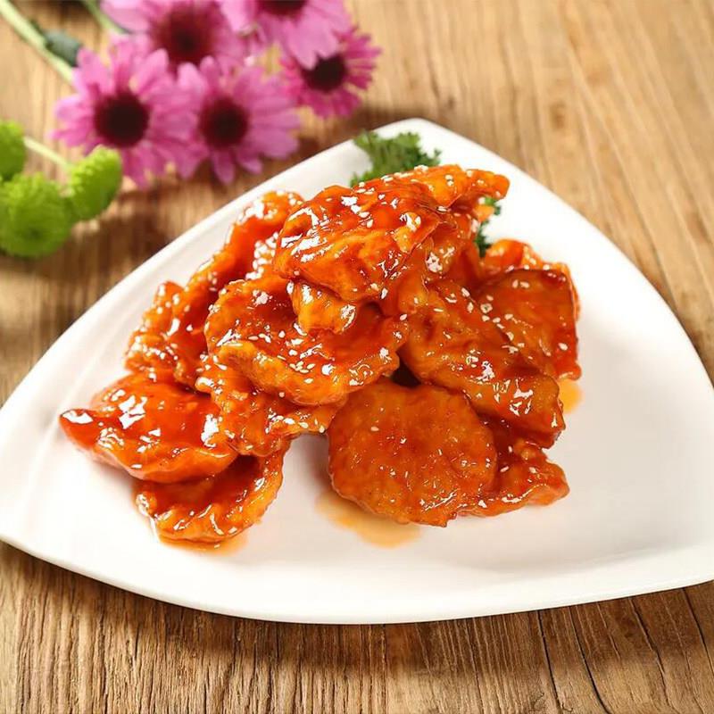 新品无签里脊肉片商用烧烤油炸铁板鸡柳手抓饼配料鸡胸肉里脊肉串