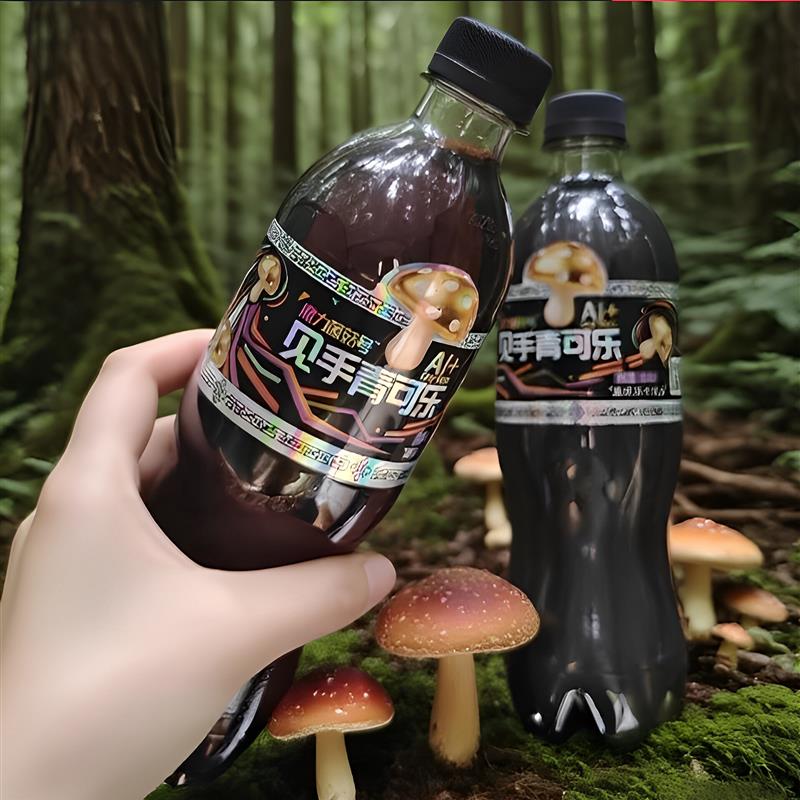 魔力菌菇号见手青可乐云南
