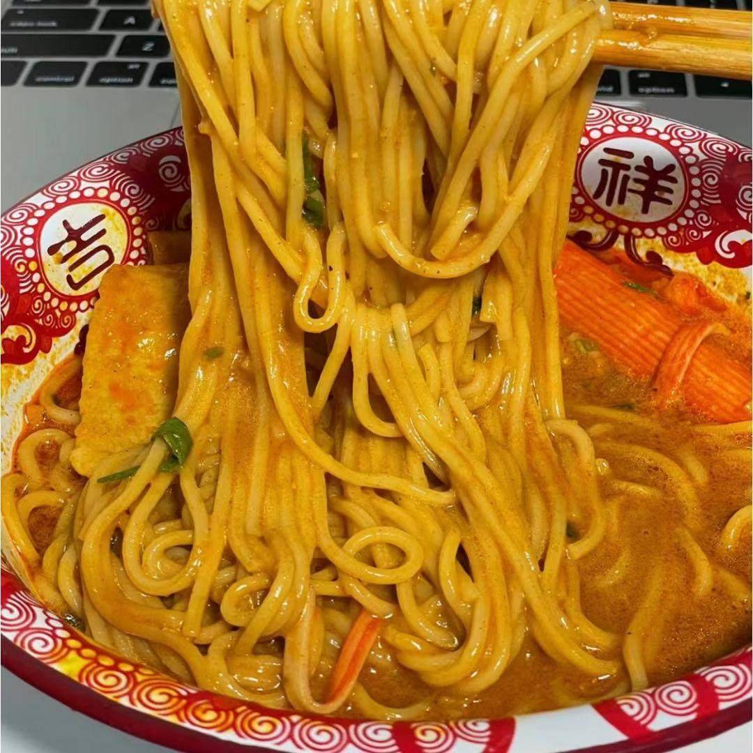 面大人厦门沙茶面闽南特产148g碱水面沙茶酱料包袋装古早味食客见