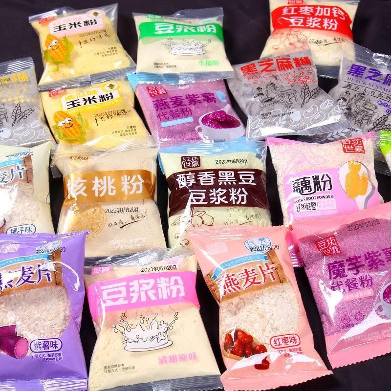 豆坊世嘉豆浆粉藕粉营养早