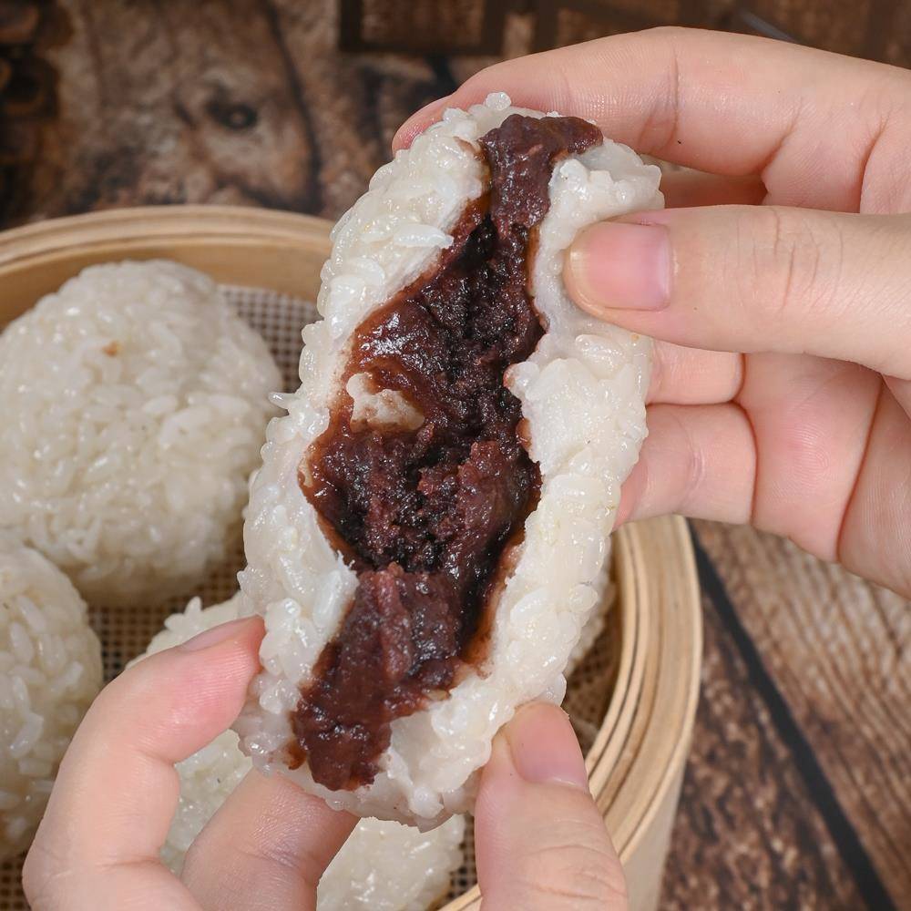顺丰~宁波糯米团子糯叽叽糕点粢毛团麻糍芝麻红豆沙早餐配料干净