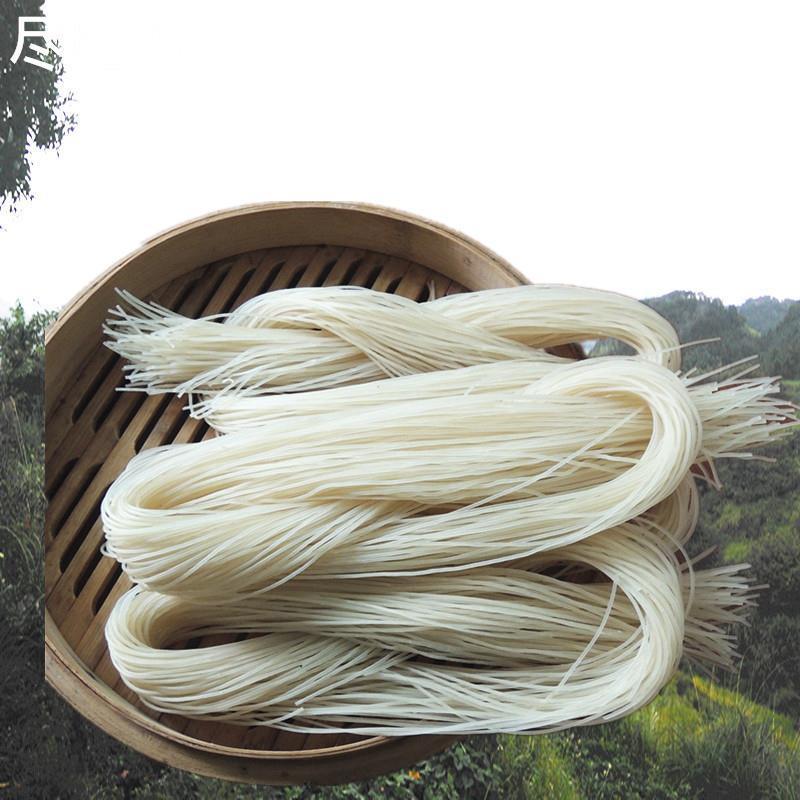 温州粉干瑞安湖岭特产芳草绿粉干 水磨米粉干中细部分地区包邮5斤