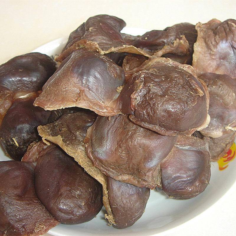 江西赣南特产大余南安镇腊鸭庆500g鸭胗鸭肾鸭肫腊味年货食品包邮 - 实物图