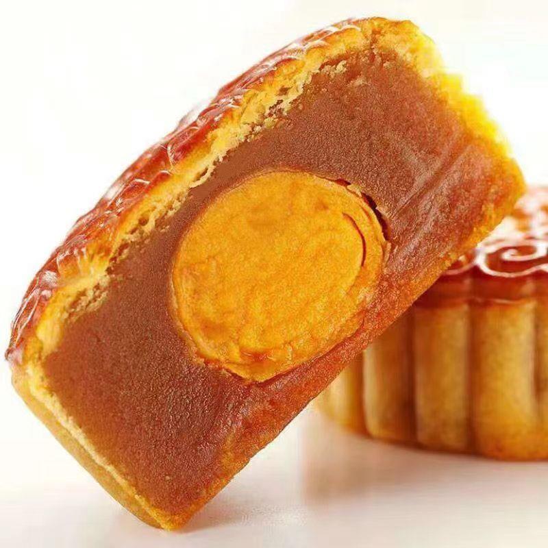 新品广式月饼莲蓉蛋黄大个中秋节礼品糕点零食手工传统香甜多口味