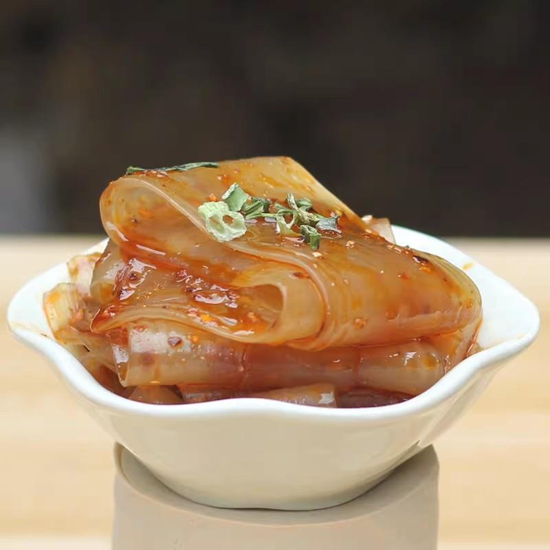 梓潼片粉 四川特产宽粉川粉火锅粉 魔芋凉皮干货粉条苕皮 200g