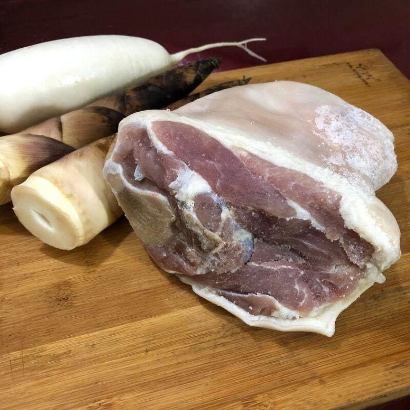 上海咸蹄膀咸脚圈腌制猪蹄咸肘子 炖汤腌笃鲜食材腌笃鲜咸肉腊肉