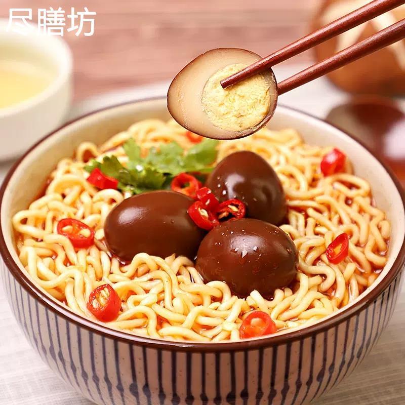 飞龙鹌鹑蛋盐焗卤蛋香辣卤铁鸡蛋独立小包好吃的即食零食小吃休闲