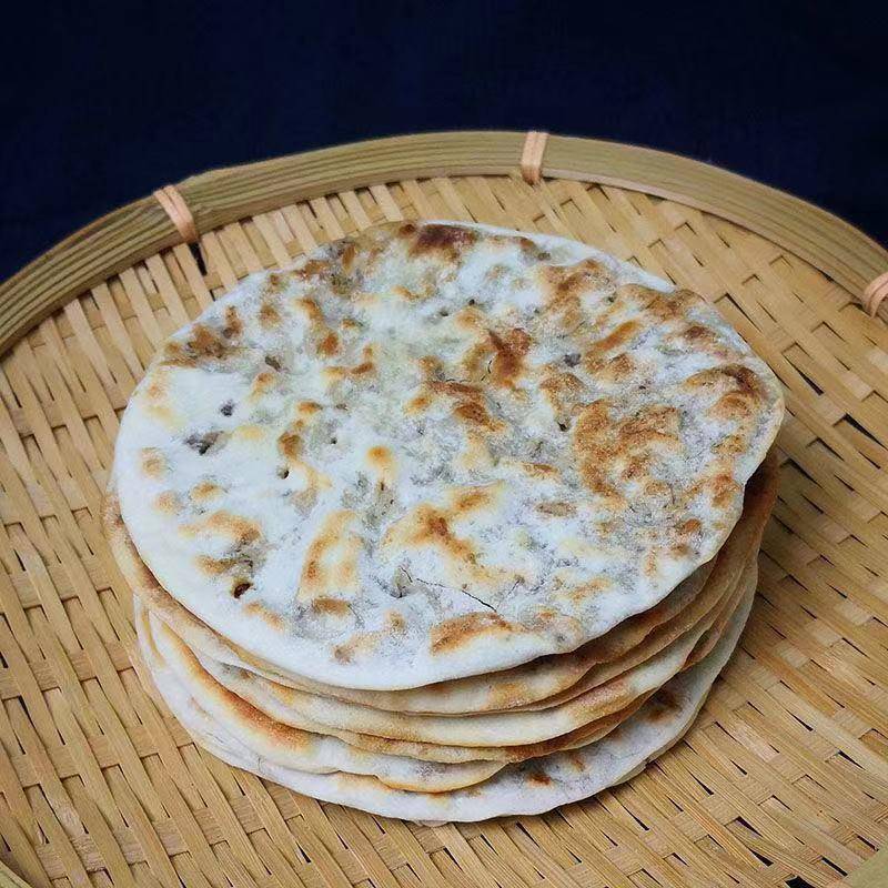 新品梅干菜扣肉烧饼商用半成品手工薄饼锅盔馅饼酥饼早餐手抓饼黄