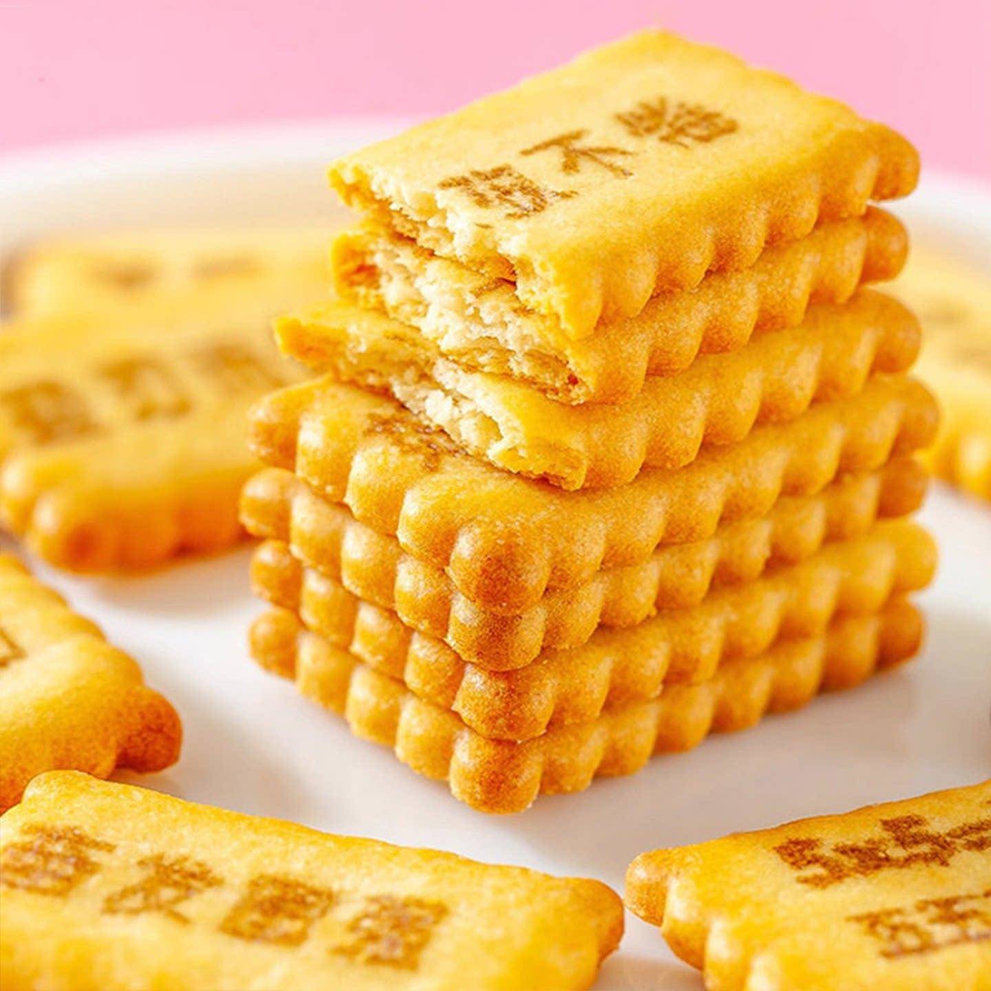 新品成语接龙饼干儿童黄油饼干学生早教益智趣味学习聚会休闲零食
