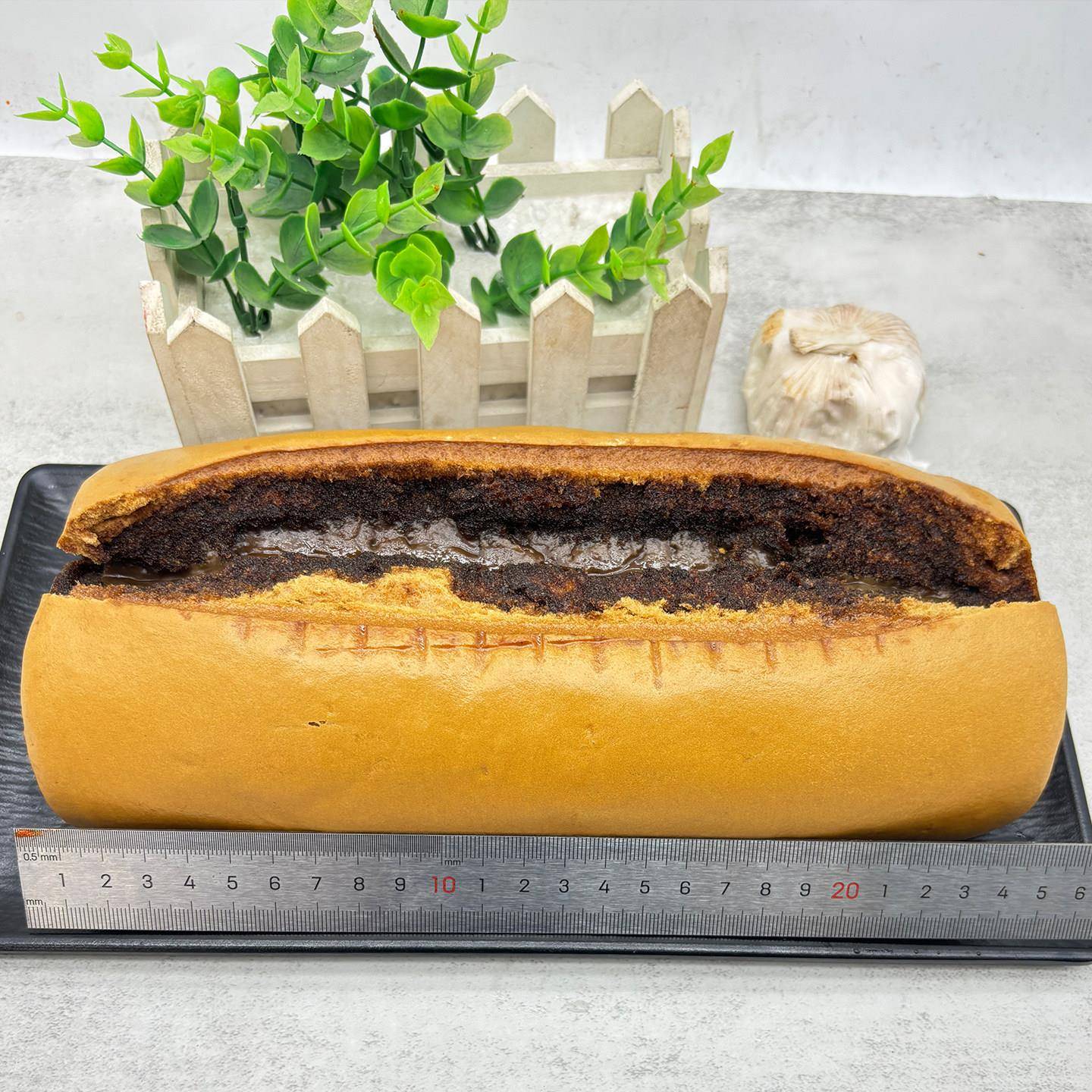 新品切片红糖馒头商用早餐店半成品开花发糕纯手工米糕蒸糕老面包