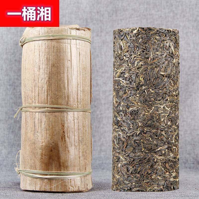 1000g大茶柱鼎粮柱 2019春茶龙柱勐海古茶 普洱茶生茶柱