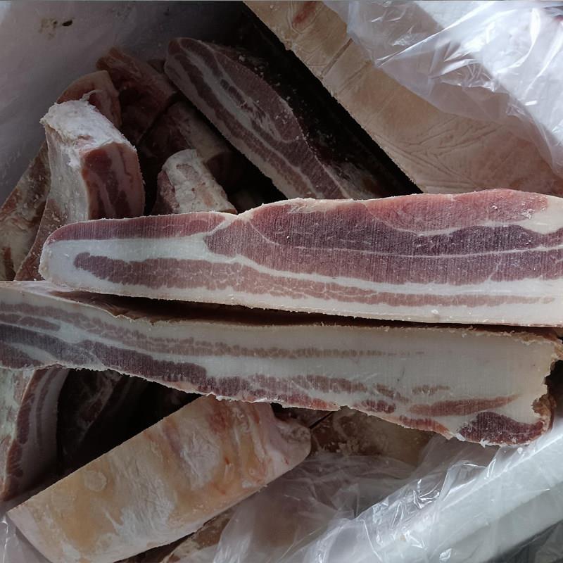 新品巴西915厂猪肉带皮五花肉剔骨烤肉冷冻食材烧烤商用【8kg起拍