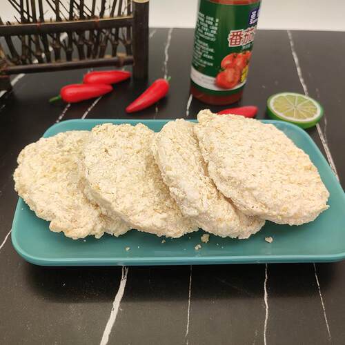 新品味有千滋劲脆鸡排堡商用冷冻半成品汉堡肉饼裹粉鸡肉饼油炸小