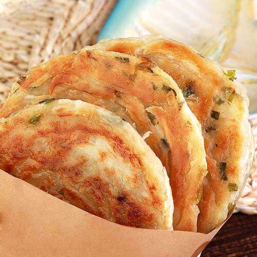 新品正宗老上海葱油饼130g*120片/箱 葱花手抓饼速冻半成品早餐