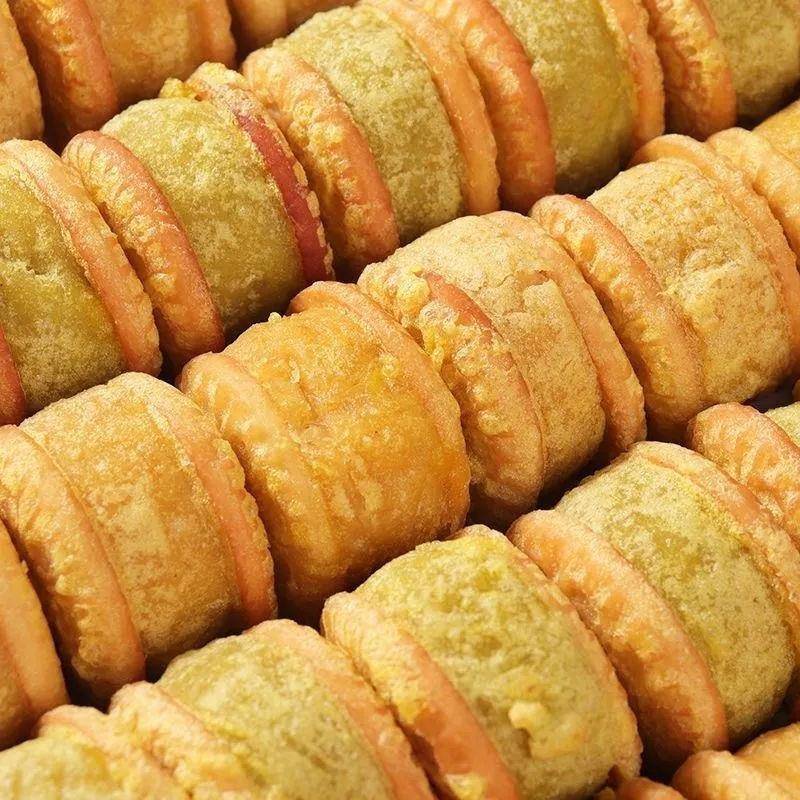 老式板栗酥即食板栗饼老式糕点板栗酥饼传统糕点心甜品盒装