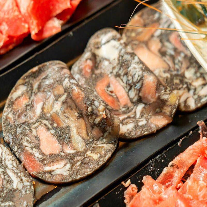 新品海暘乌香肉扒商用乌鸡卷鸡肉片烤肉自助餐火锅涮菜麻辣烫食材
