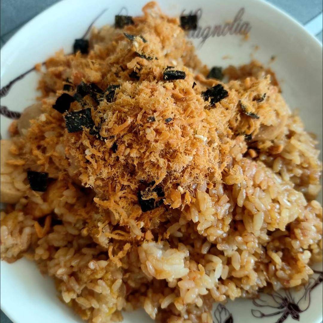 蒂芝福海苔肉松碎儿童拌饭拌粥面包寿司专用辅料海苔酥松商用
