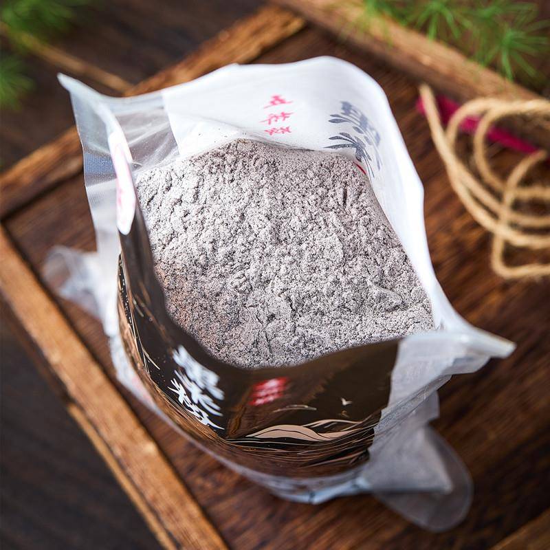 新品五桥牌黑米粉家用糕点烘焙中秋黑金月饼汤圆纯杂粮煎饼面粉材