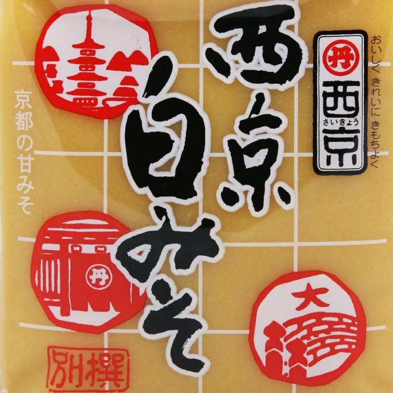 日本进口味增 西京白味噌酱 500g酱西京白米烧鳕鱼味噌 味噌汤