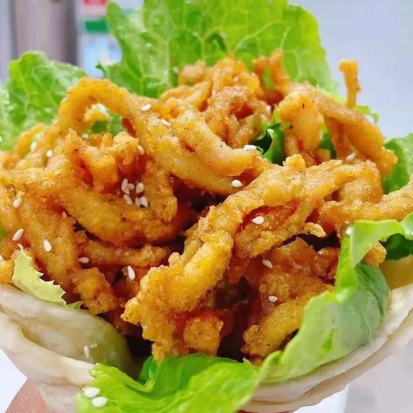 新品日龙未裹粉无骨鸡柳20斤商用半成品腌制台湾香酥鸡柳条油炸