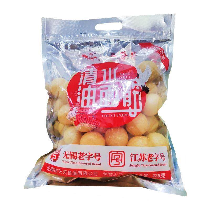 包邮老字号无锡油面筋三凤