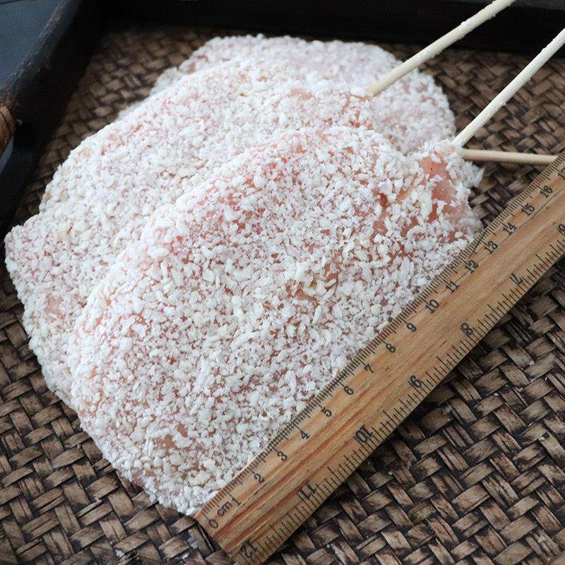 新品大脸鸡排10支炸串商用半成品德邻大红食品裹粉鸡肉串整块鸡肉