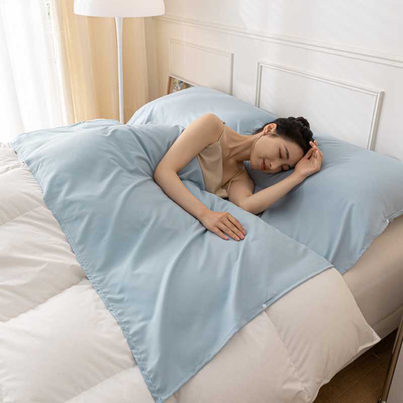 隔脏酒店睡袋旅行成人床单被罩四件套外出差便携式卧铺非全棉纯棉