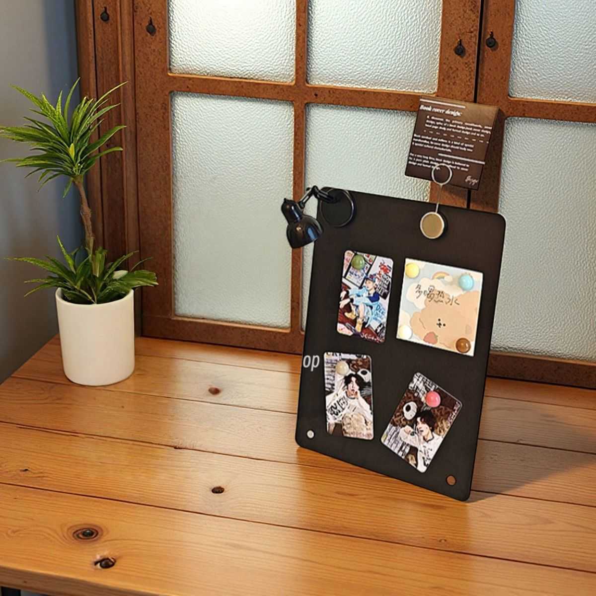 2025磁吸留言板办公桌面小白板家用备忘提示板玄关记事双面