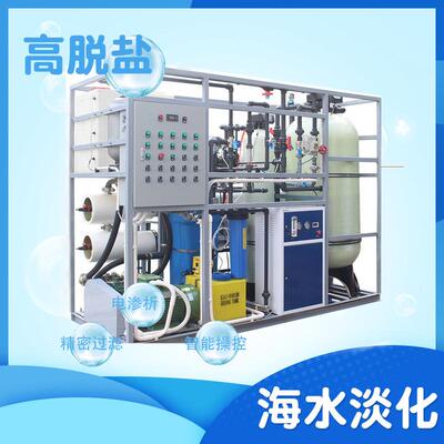 大型小型船用海水淡化设备一体化净水器苦水咸水过滤反渗透净化器