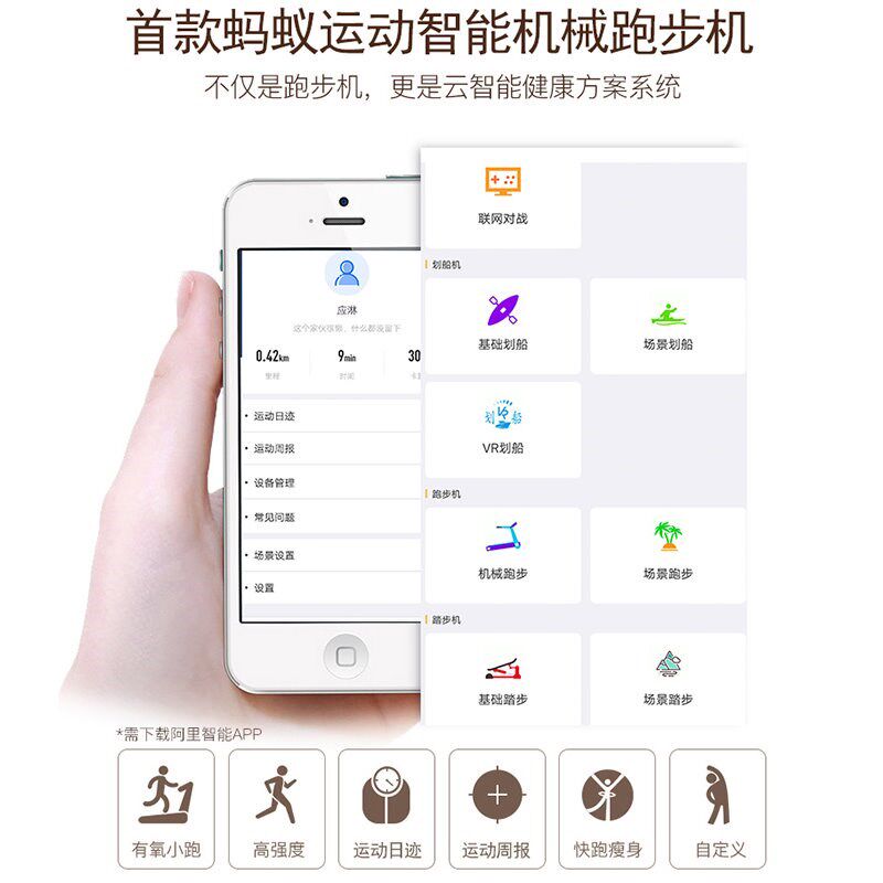 专用机械跑步机多功能家用z迷你可折叠静音走步机小型健身