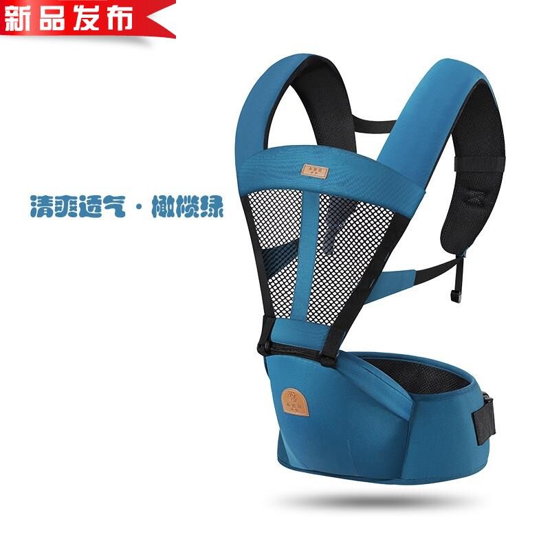 婴儿背带a前抱式简易轻便超薄简约带娃坐5凳新生的背袋遛娃出行腰