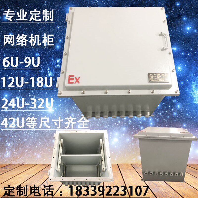 6u-42U防爆网络机柜 正压柜 接C线盒 控制箱 配电箱精品厂家温州