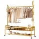 晾衣架落地卧室轻奢衣帽架家用室内床边可移动挂衣架简易置物架子