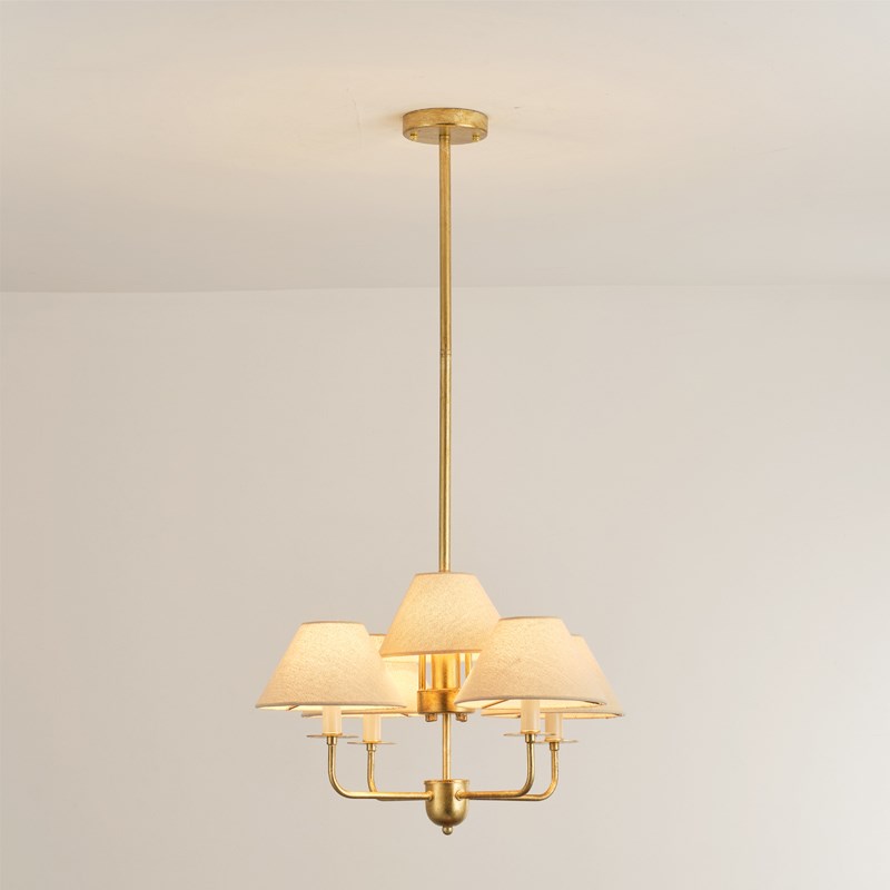 美式简约吊灯 法式复古极简中古设计师客厅餐厅卧室主卧家用灯具