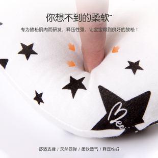 秋冬款儿童防偏头定型枕0至1岁婴儿头型矫正枕头全棉初生儿包邮