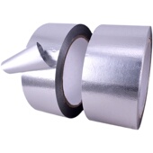 铝箔胶带升级产品覆膜胶带管道包扎密封耐高温抗老化防晒锡箔胶带