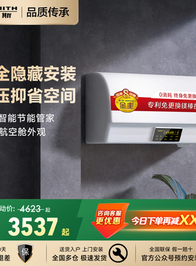 AO史密斯金圭内胆速热全隐藏安装电热水器电家用60/80L升EDX