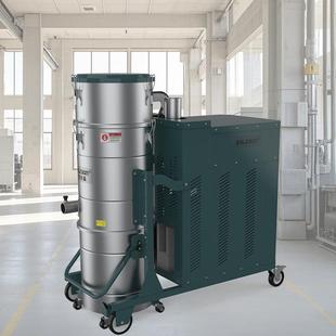 120L上下桶自动脉冲反吹滤芯清灰5.5KW三相工业吸尘器 QM5