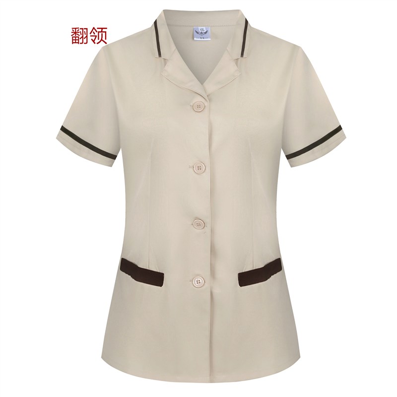 酒店保洁工作服短袖夏季薄款清洁扫地园林阿姨洗碗工衣后勤PA制服