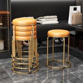 轻奢小凳子女生卧室梳妆台化妆凳家用凳子可折叠餐桌凳圆凳小板凳