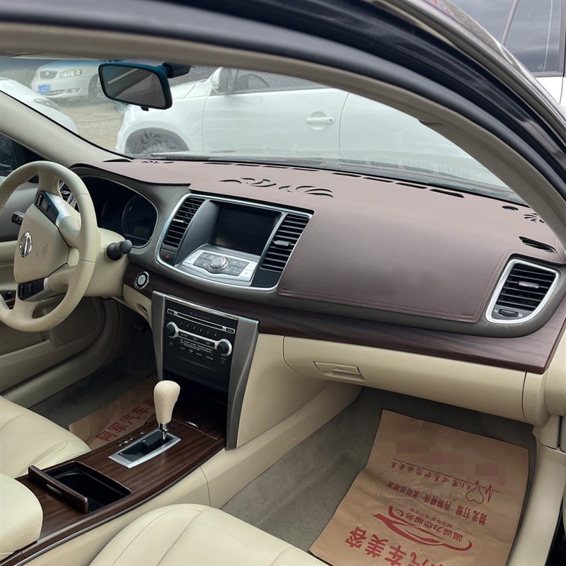 专用于天籁08-12年仪表台垫避光垫中控驾驶工作台防晒遮光隔热皮