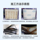 专业钢琴吸音棉 家用琴房乐器隔音棉 隔噪音吸声材料隔音消音专用