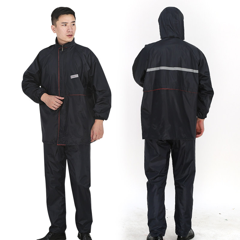 电动摩托车时尚单人男女分体韩国成人加厚骑行雨衣雨裤雨披套装