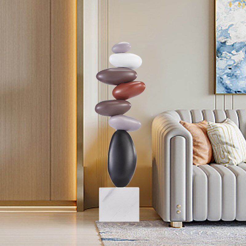 时来运转大型落地摆件侘寂风客厅电视柜沙发旁边装饰乔迁新居礼品