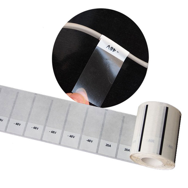 防水网线标签纸电线线缆标签可手写缠绕式充电线数据线分类标签