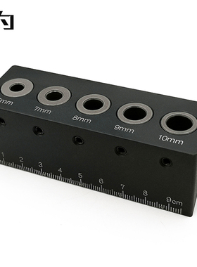 圆管打孔器定位器圆木90直角圆木榫定位辅助木工钻孔器敢为制造